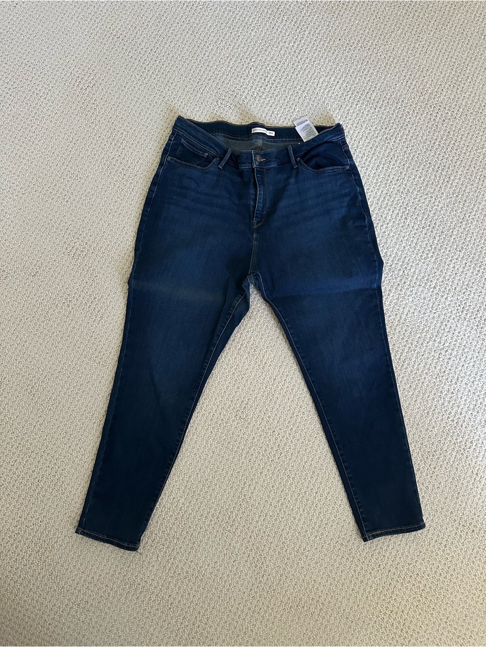 Levi’s Dark Blue Women’s High-Rise Stretch Jeans